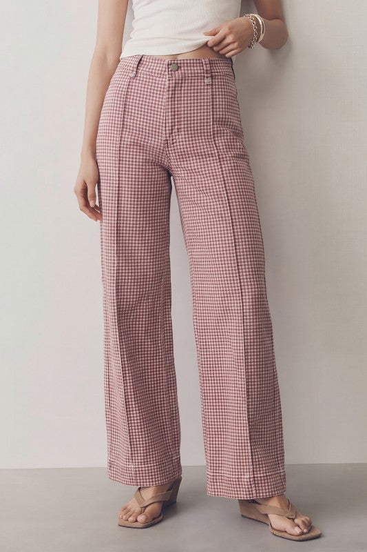The Hazel Gingham Pants