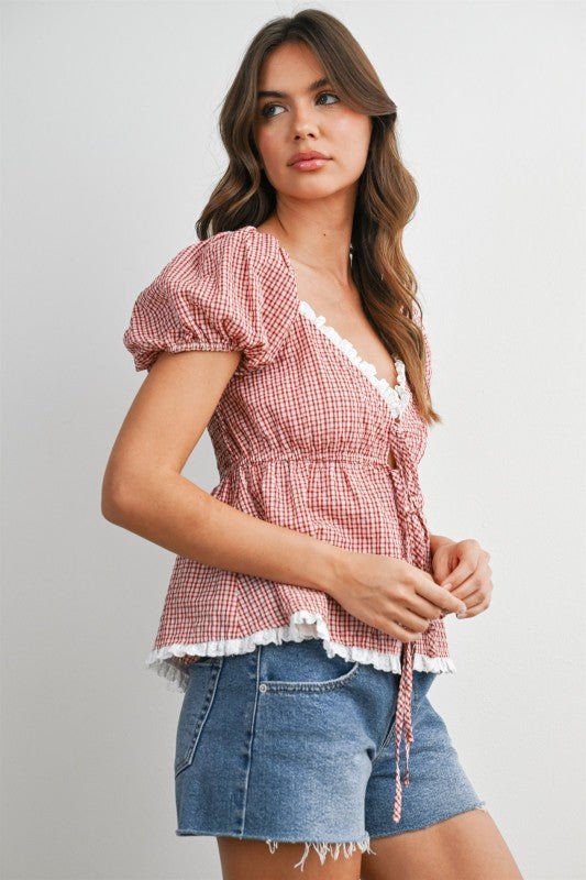Blossom Away Top - The Dragonfly Boutique