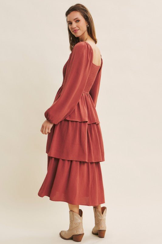 Cranberry Dress - The Dragonfly Boutique
