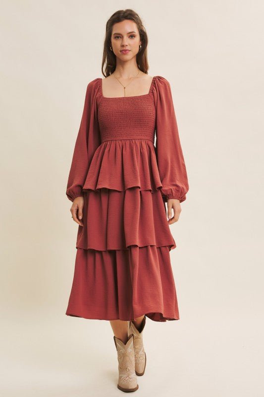 Cranberry Dress - The Dragonfly Boutique