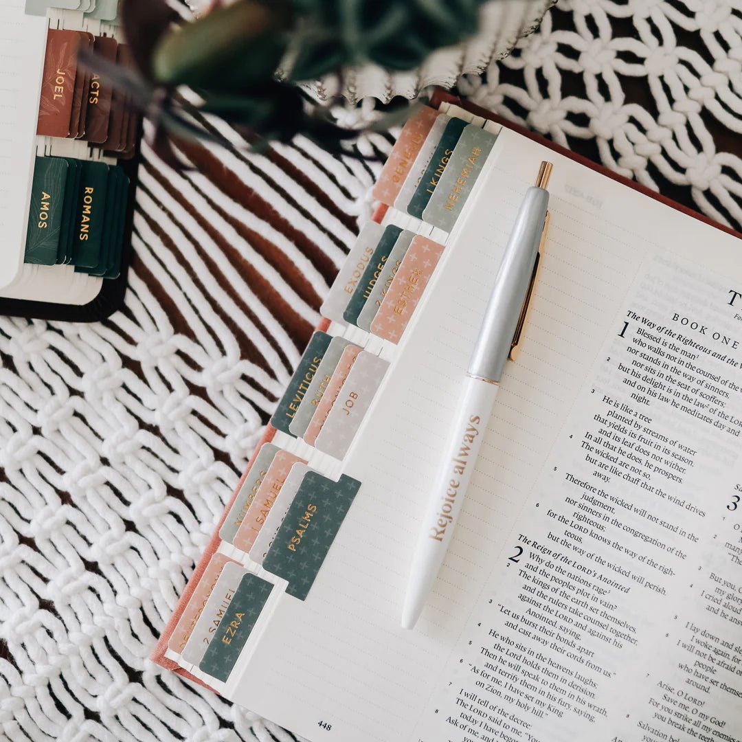 Cross Bible Tabs - The Dragonfly Boutique