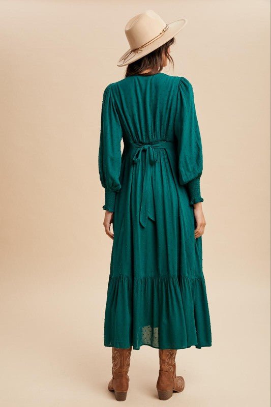 Evergreen Maxi Dress - The Dragonfly Boutique