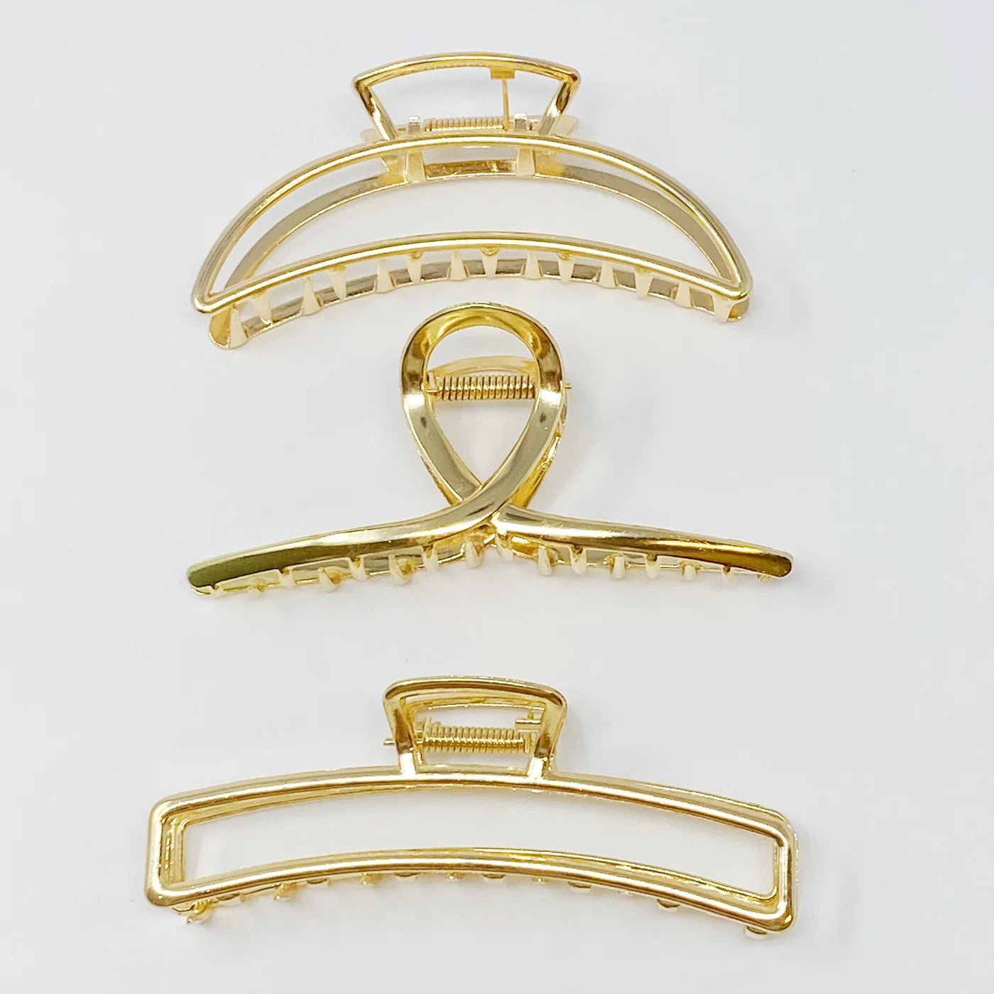 Gold Mine Claw Clip - 3 STYLES - The Dragonfly Boutique