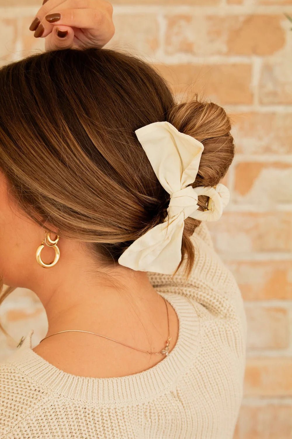 Linen Loop Claw Clip - The Dragonfly Boutique