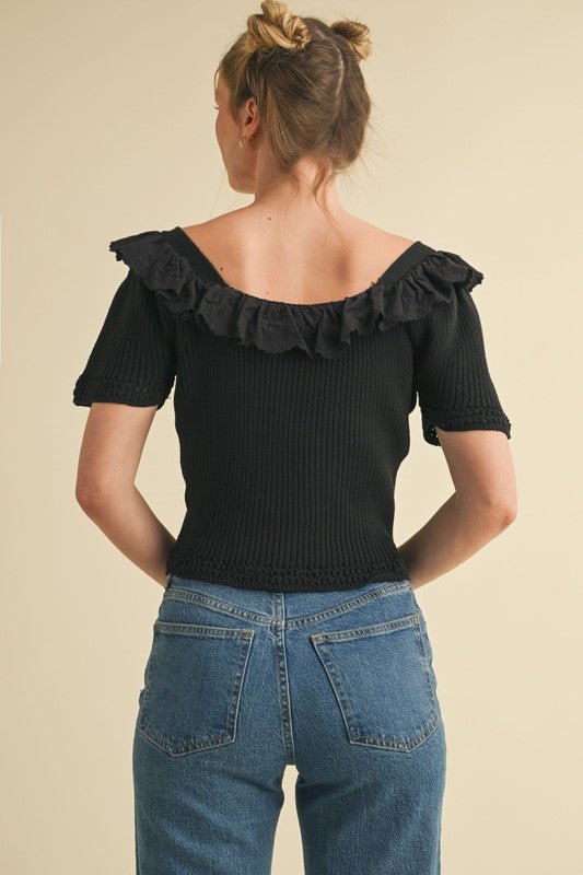 Meet You at Dusk Top - The Dragonfly Boutique