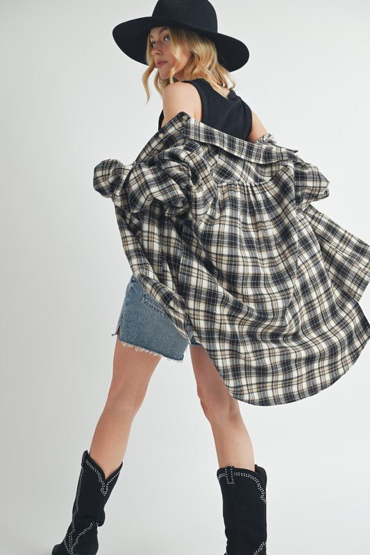 Pumpkin Patch Flannel - The Dragonfly Boutique