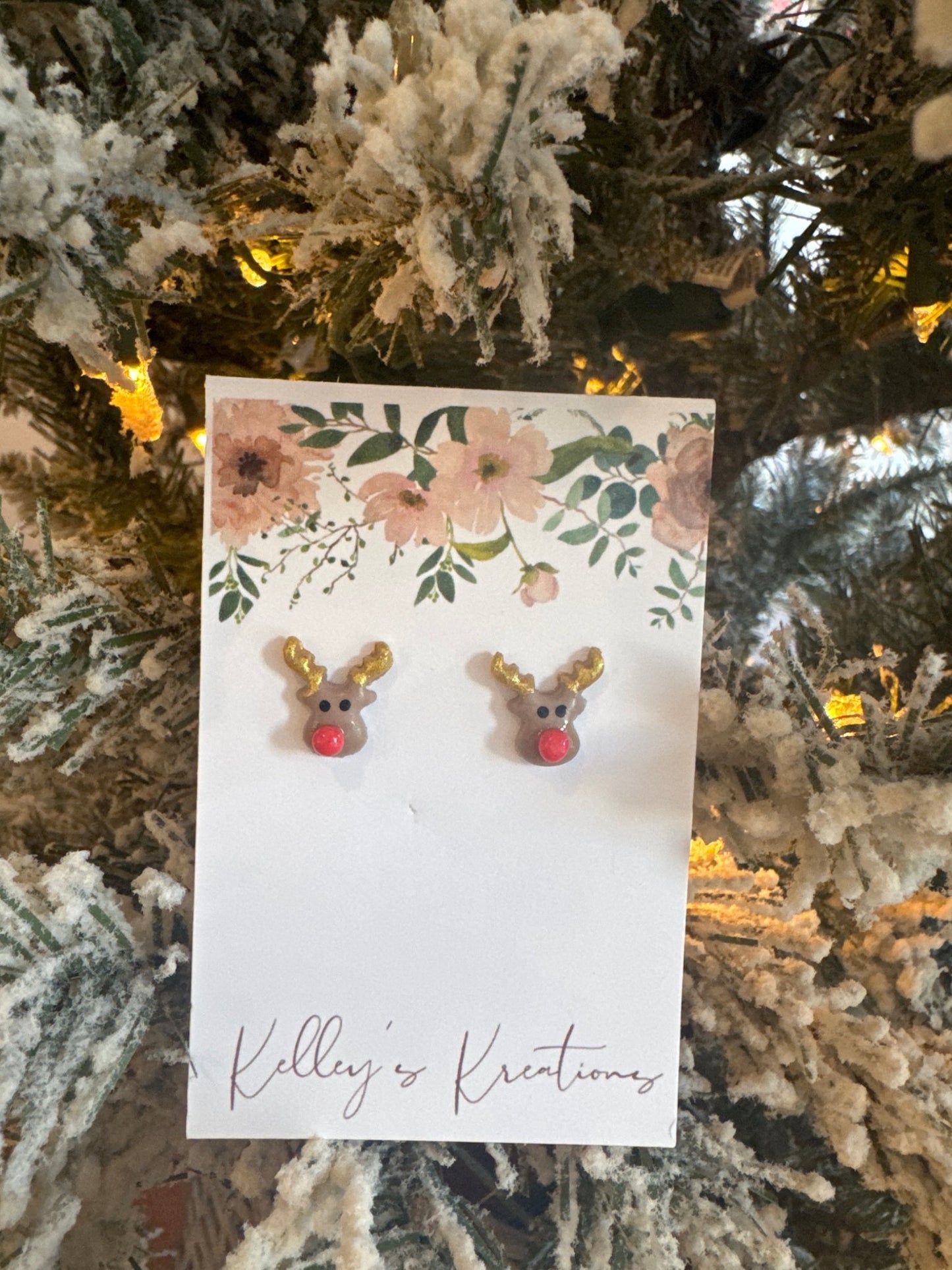 Rudolph Studs - The Dragonfly Boutique