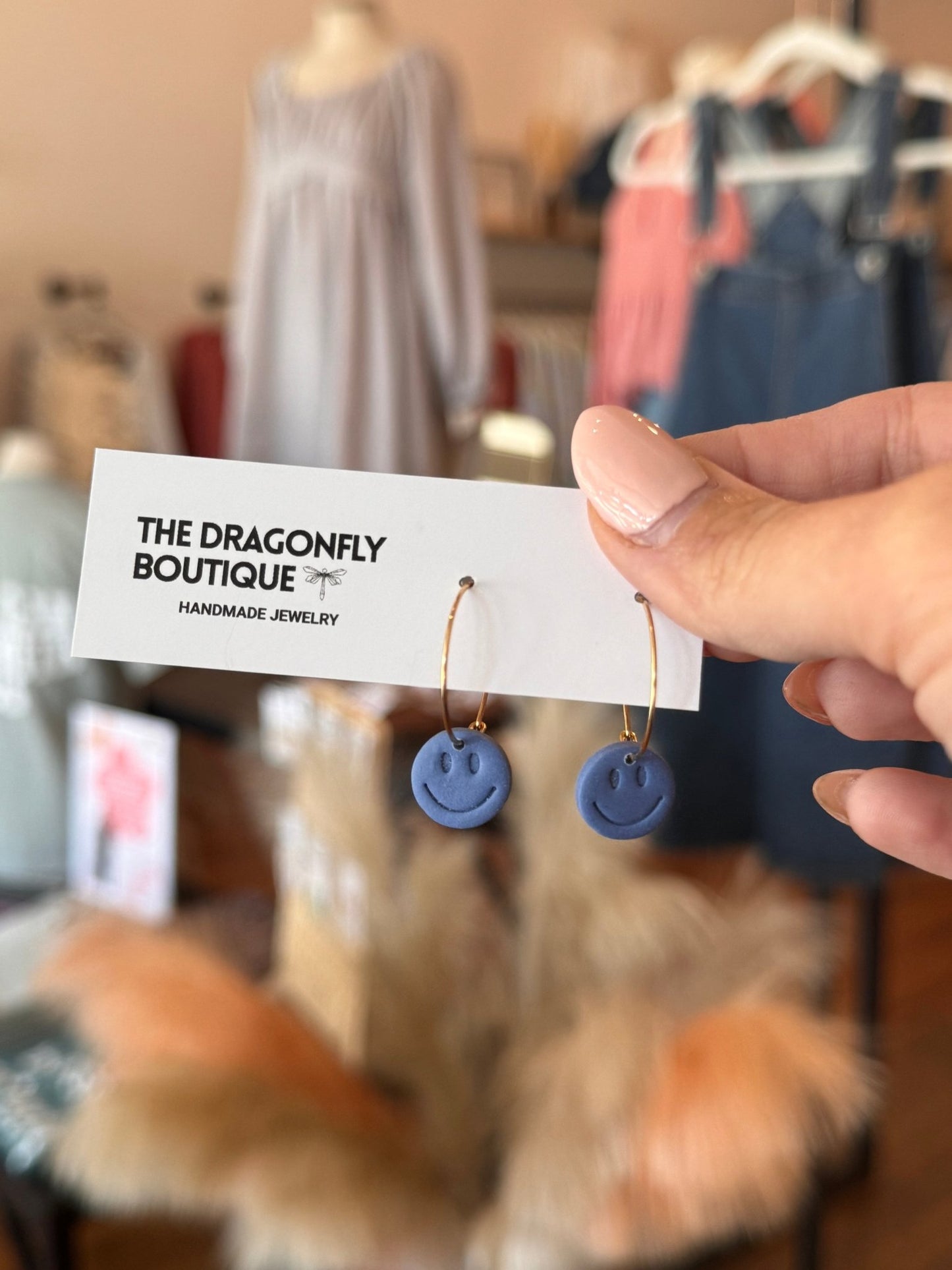 Smile Today Earring - 5 COLORS - The Dragonfly Boutique