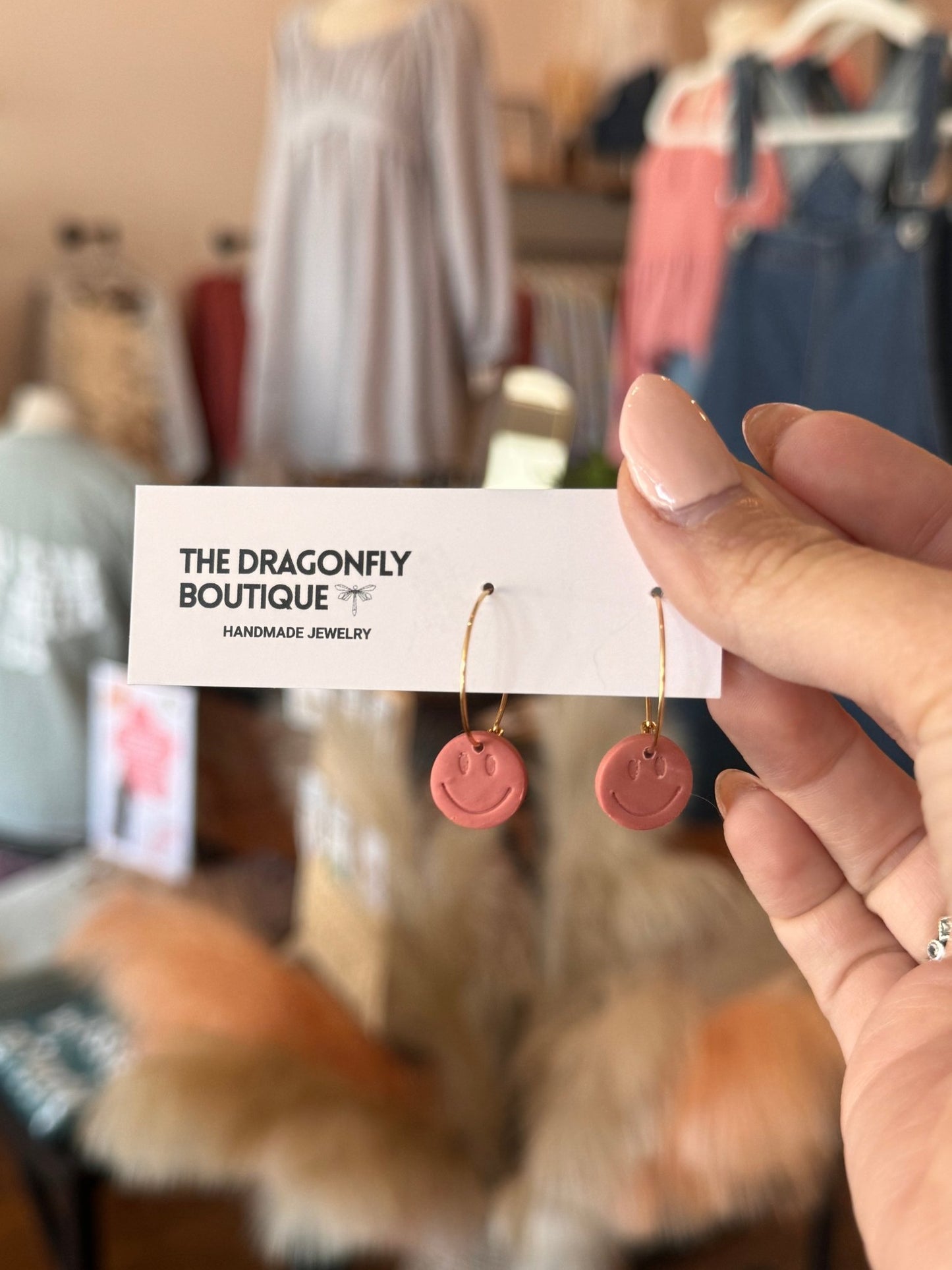 Smile Today Earring - 5 COLORS - The Dragonfly Boutique