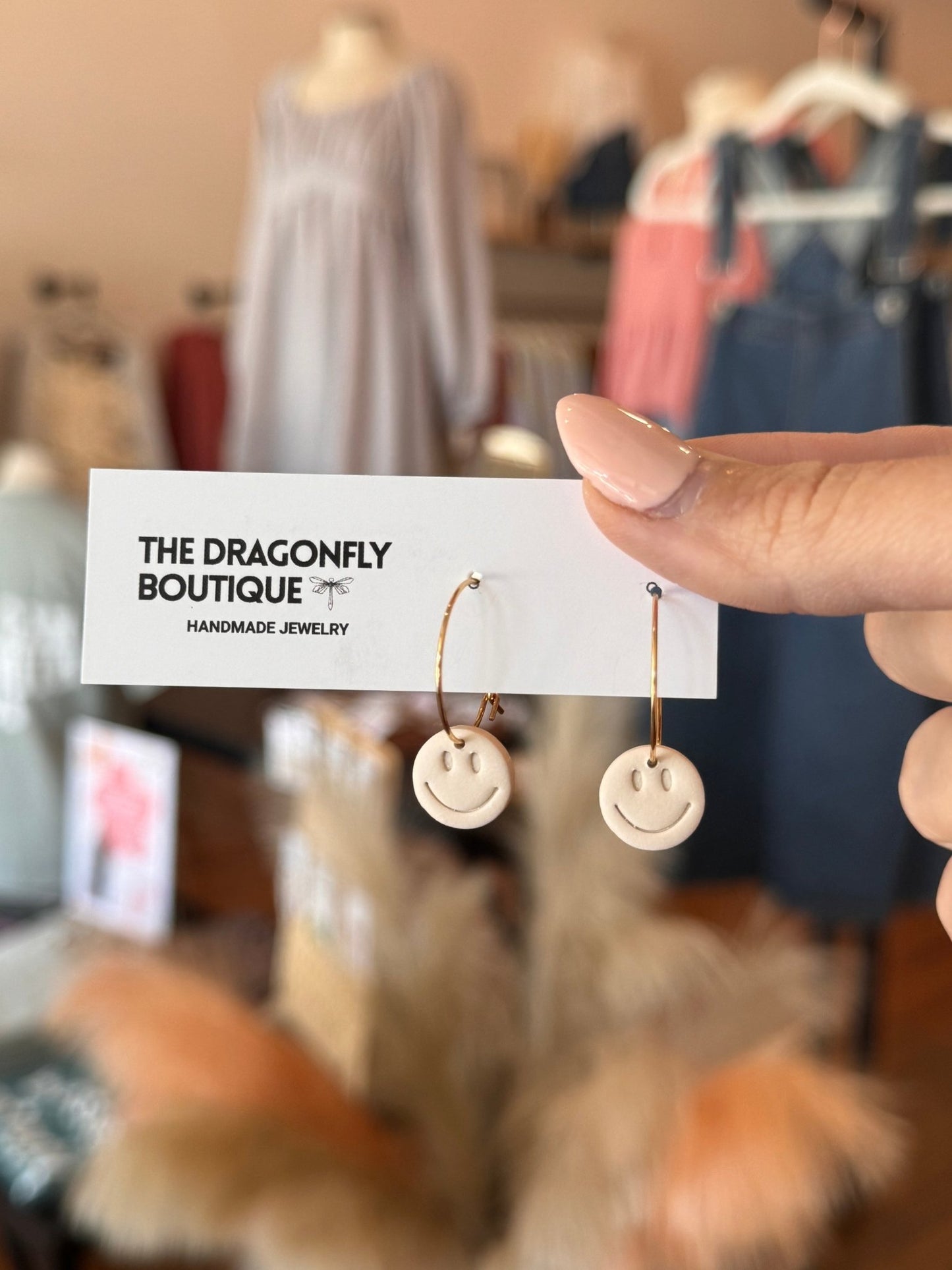 Smile Today Earring - 5 COLORS - The Dragonfly Boutique