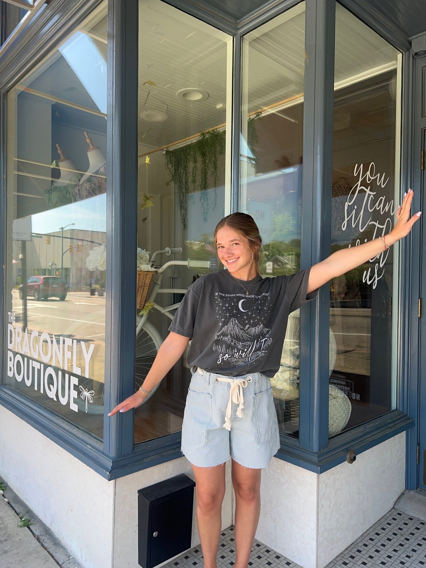 So Will I Tee - Boxy Crop - The Dragonfly Boutique