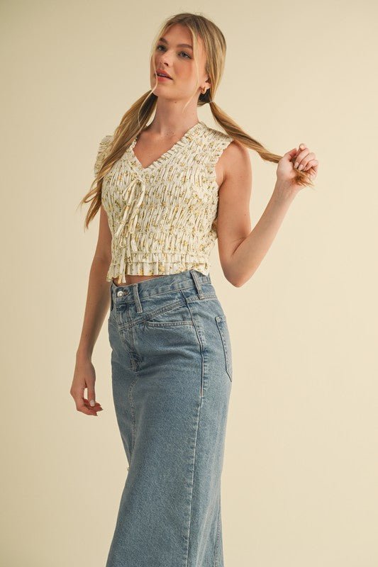 Summertime Fun Top - The Dragonfly Boutique