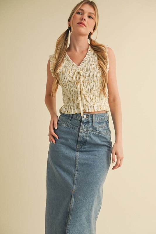 Summertime Fun Top - The Dragonfly Boutique