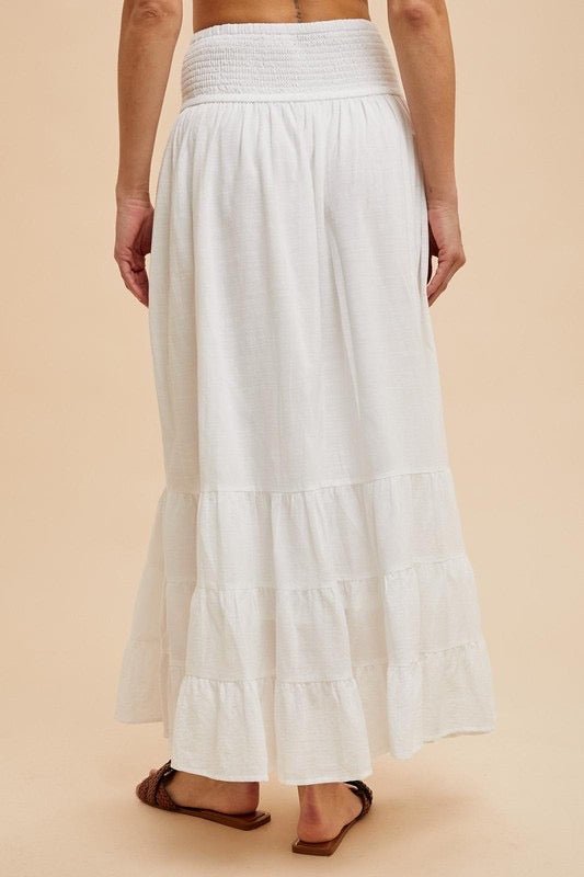 The Beckett Maxi Skirt - The Dragonfly Boutique