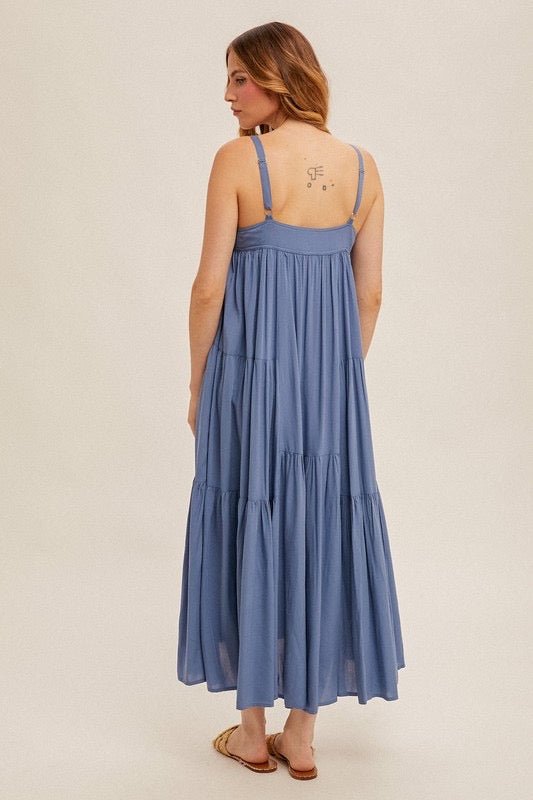 The Jackie Maxi Dress - The Dragonfly Boutique