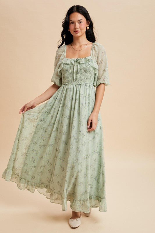 The Meadow Maxi Dress - The Dragonfly Boutique