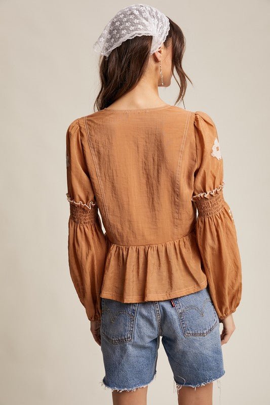 Woodland Whisper Top - The Dragonfly Boutique