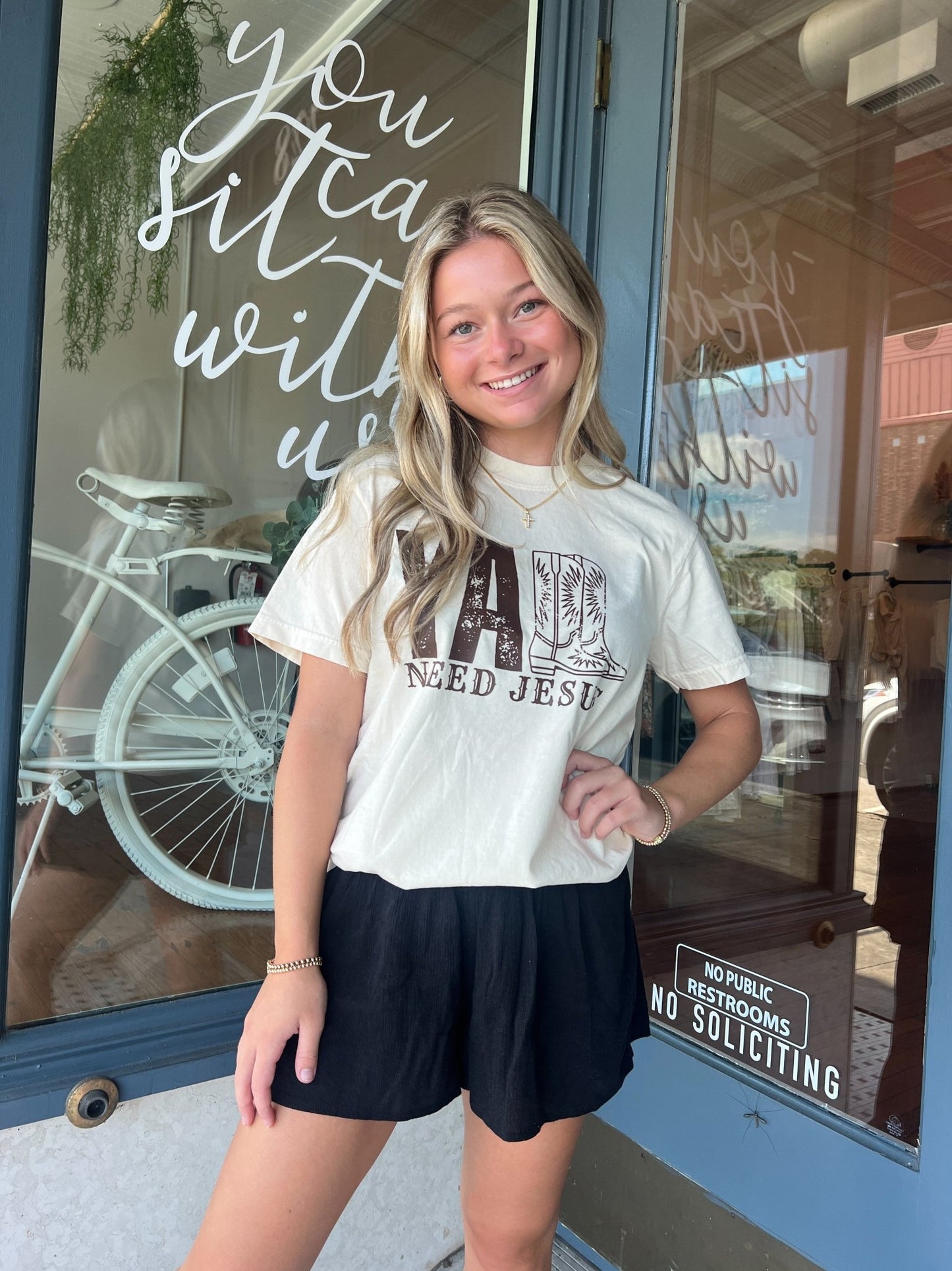 Y’all Need Jesus Tee - The Dragonfly Boutique