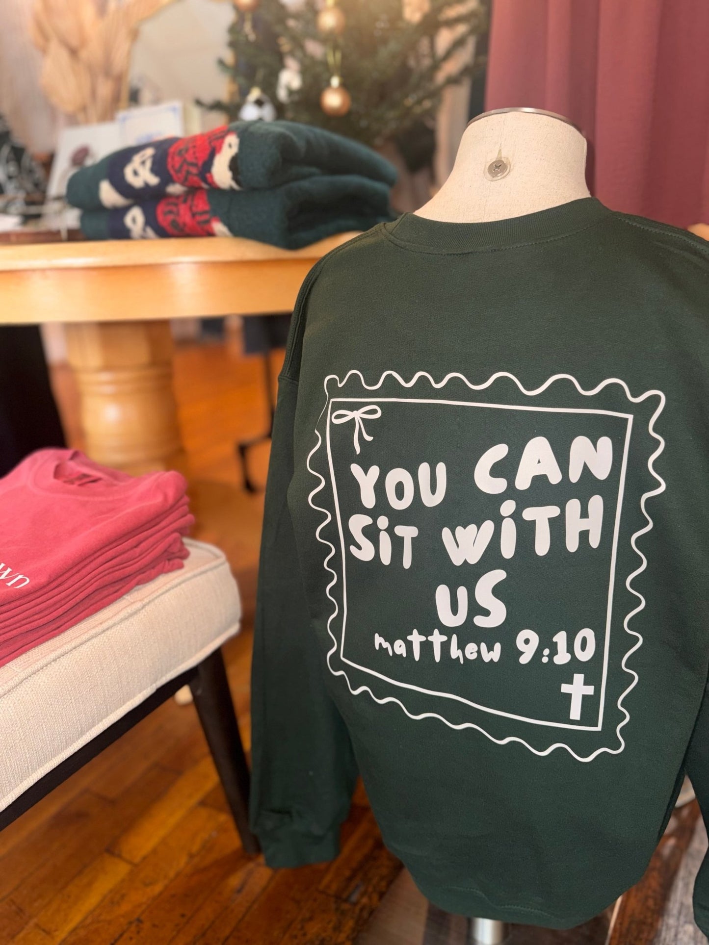 YCSWU Stamp Sweatshirt - The Dragonfly Boutique