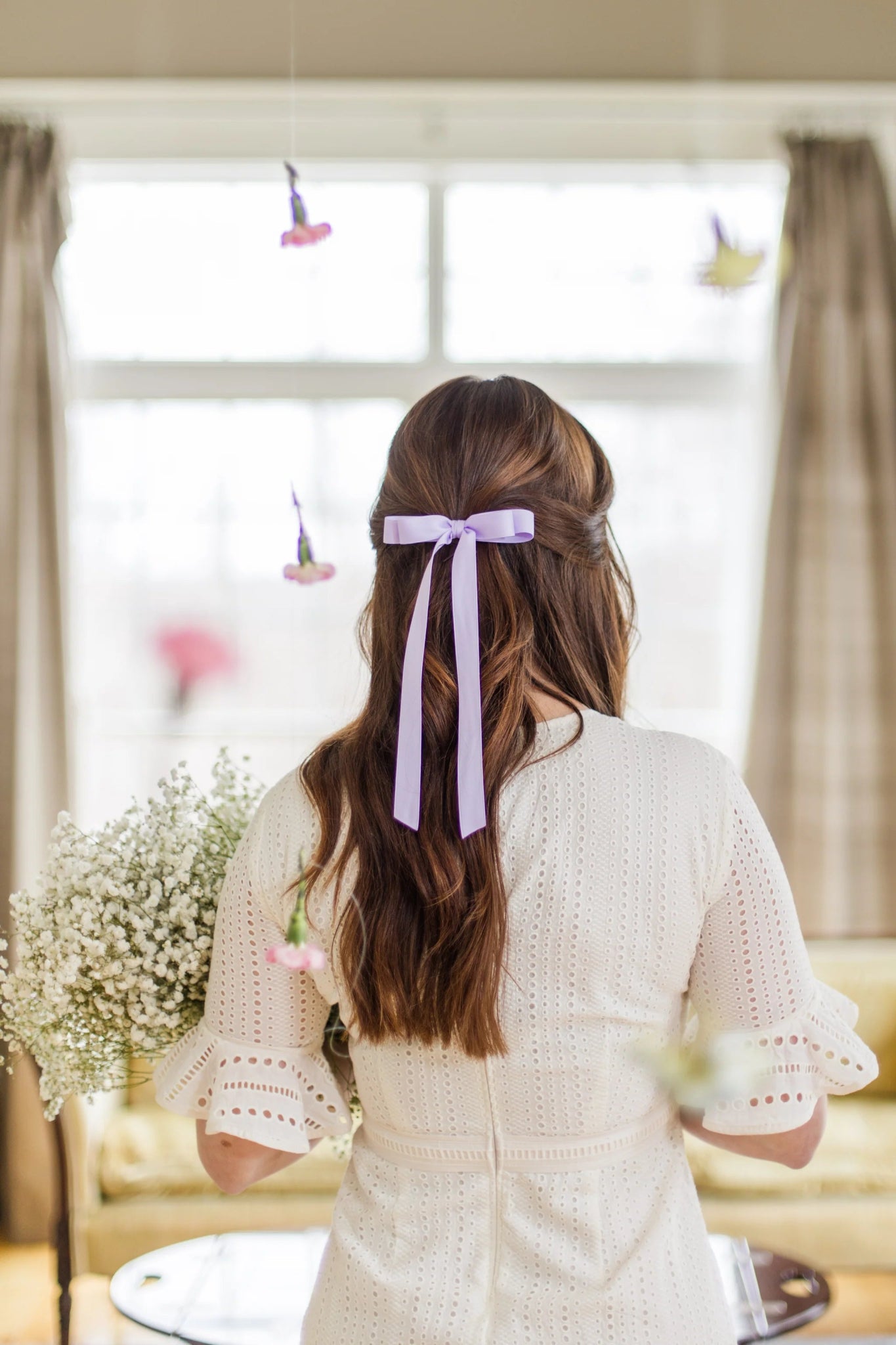 Micro Alice Matte Satin Bow - The Dragonfly Boutique
