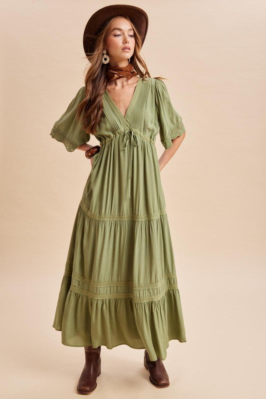 Free Fallin' Maxi Dress