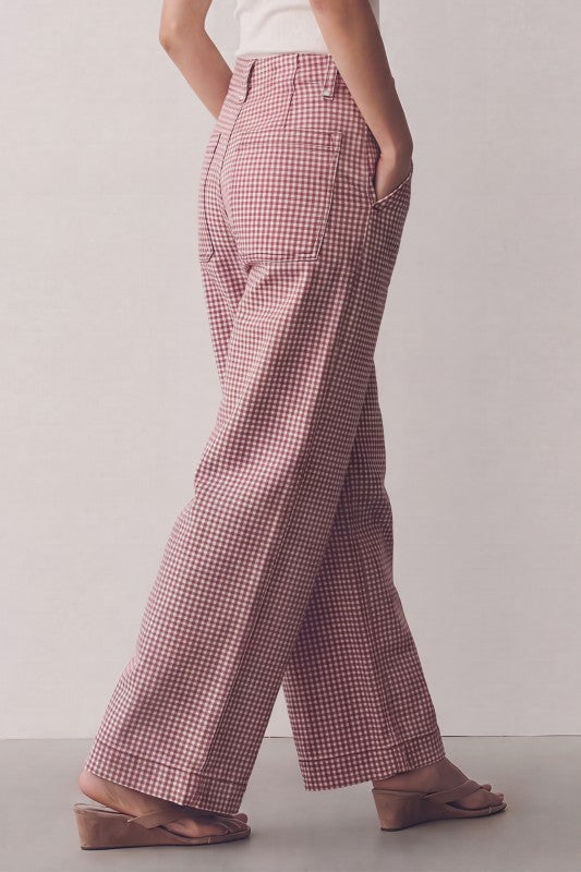 The Hazel Gingham Pants