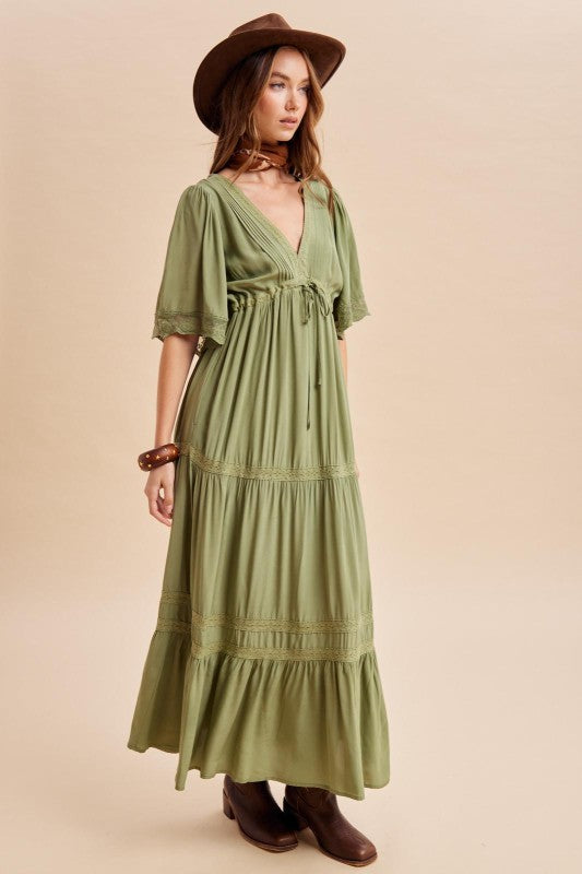 Free Fallin' Maxi Dress