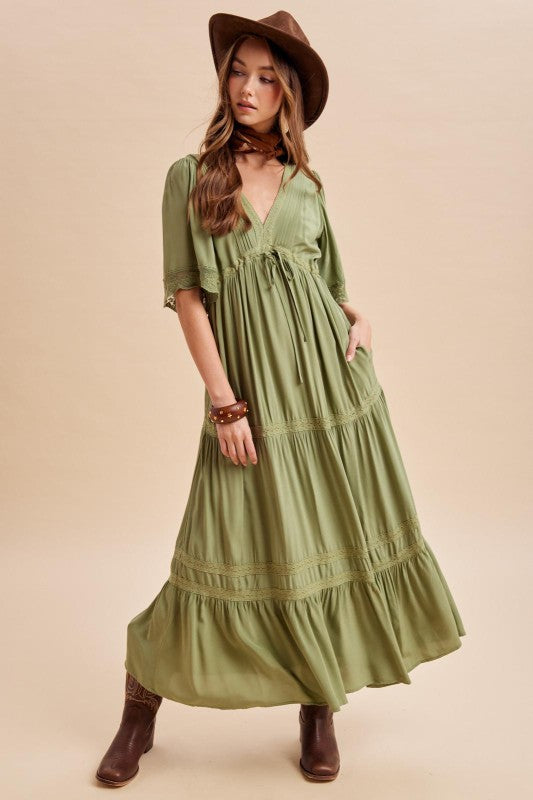 Free Fallin' Maxi Dress