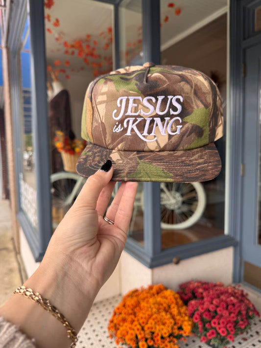 Jesus is King Hat