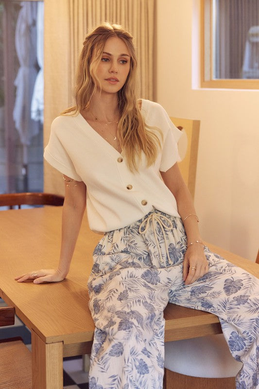 Blooming With Grace Sweater Vest