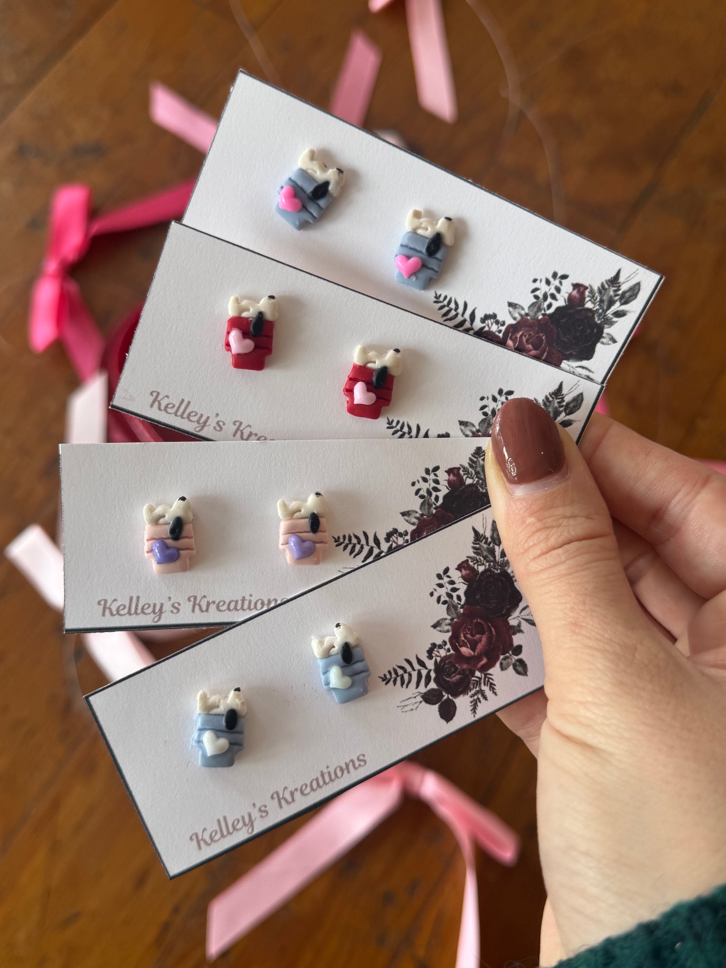 Snoopy Stud Earrings (4 Styles)