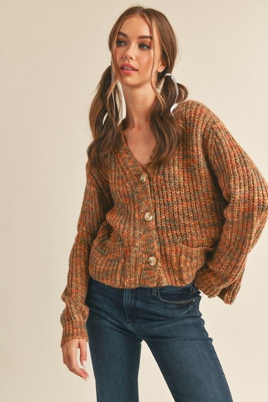 Autumn Breeze Cardigan Top - The Dragonfly Boutique