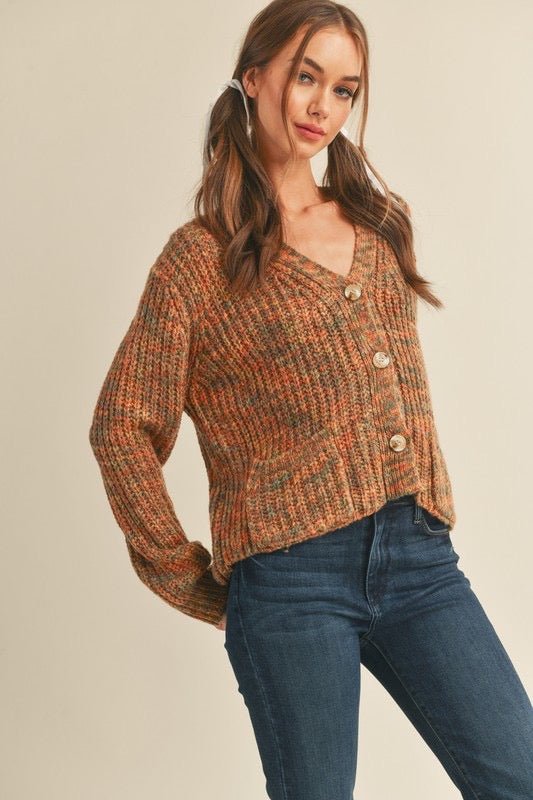 Autumn Breeze Cardigan Top - The Dragonfly Boutique