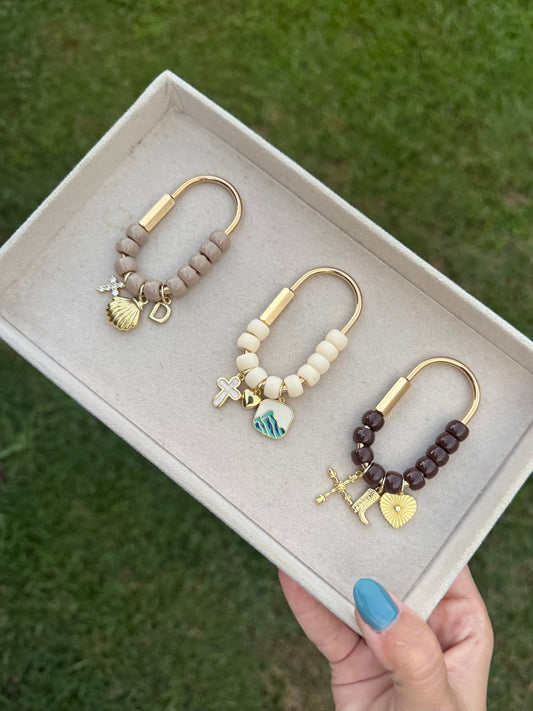 Bag Charm Keychain - Charms Sold Separately - The Dragonfly Boutique