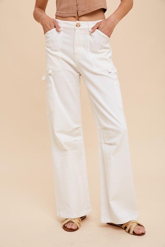 Better Than Before Cargo Pants - The Dragonfly Boutique