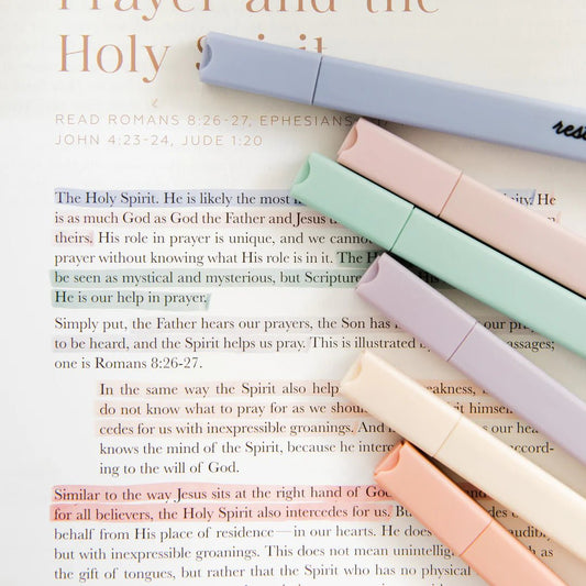 Bible Highlighters | Muted Pastel - The Dragonfly Boutique