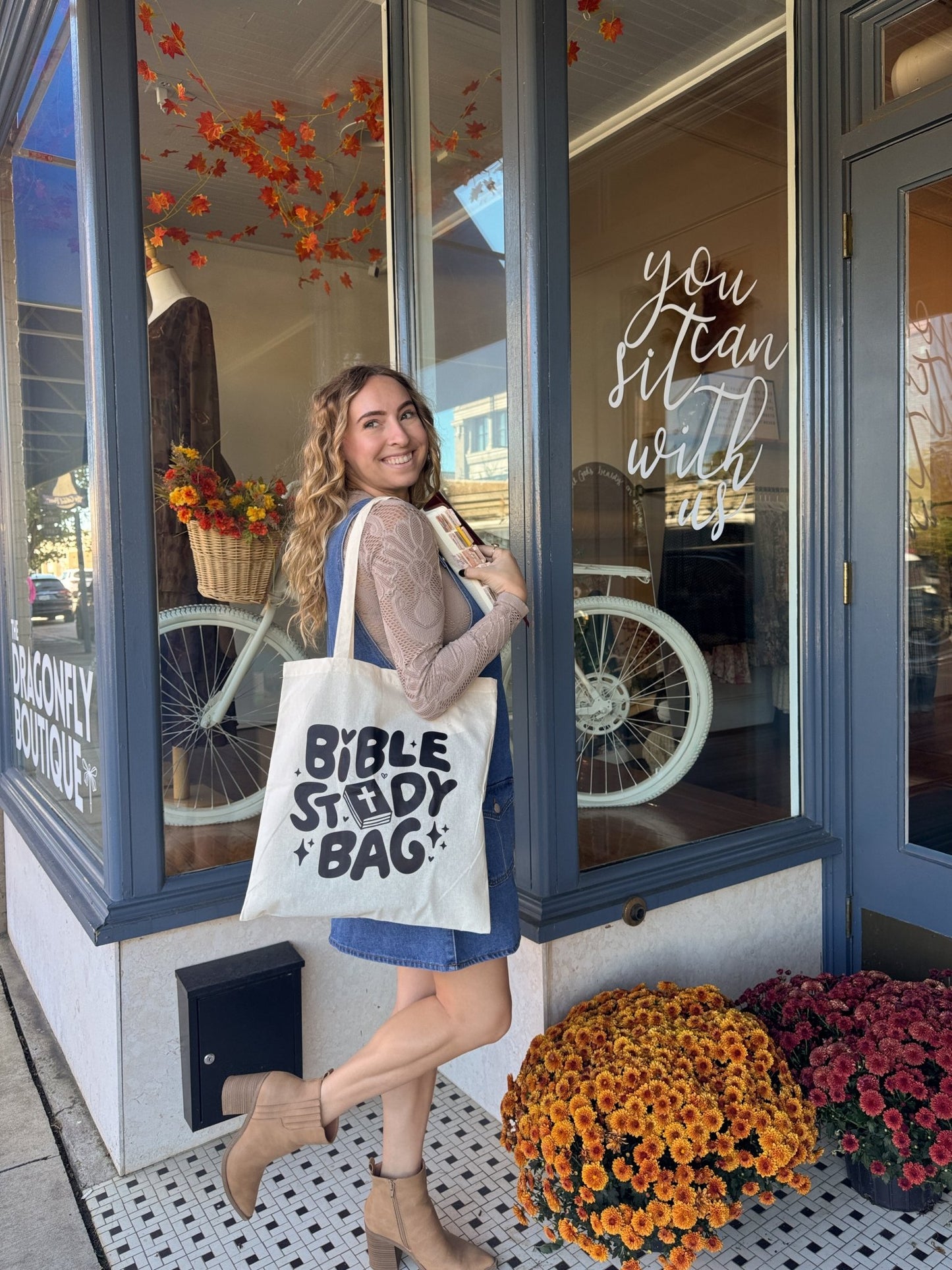 Bible Study Tote - The Dragonfly Boutique