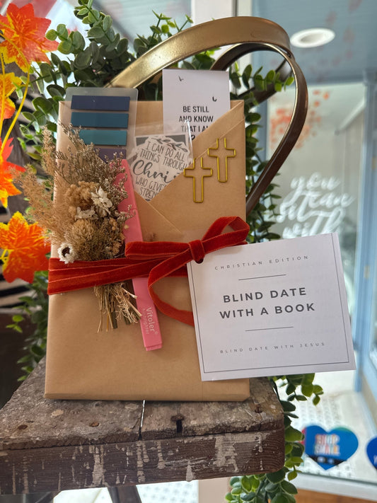 Blind Date with a Book | Christian Edition | Living Free From Your "Giants" - The Dragonfly Boutique