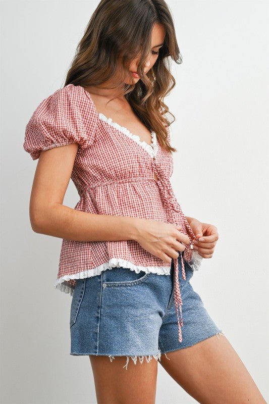 Blossom Away Top - The Dragonfly Boutique