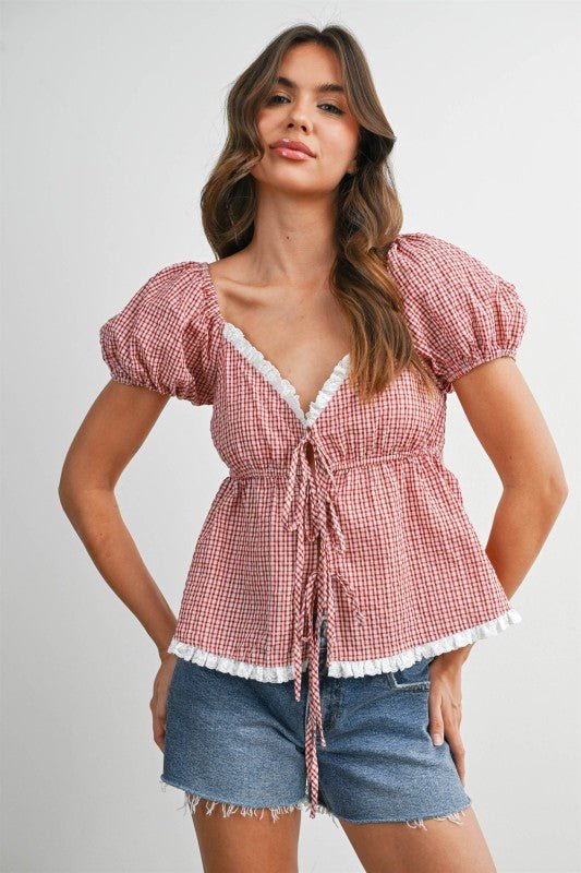 Blossom Away Top - The Dragonfly Boutique