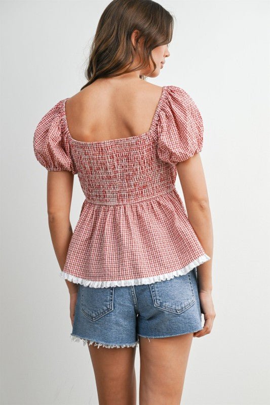 Blossom Away Top - The Dragonfly Boutique