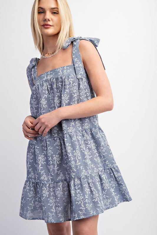 Blue Skies Dress - The Dragonfly Boutique