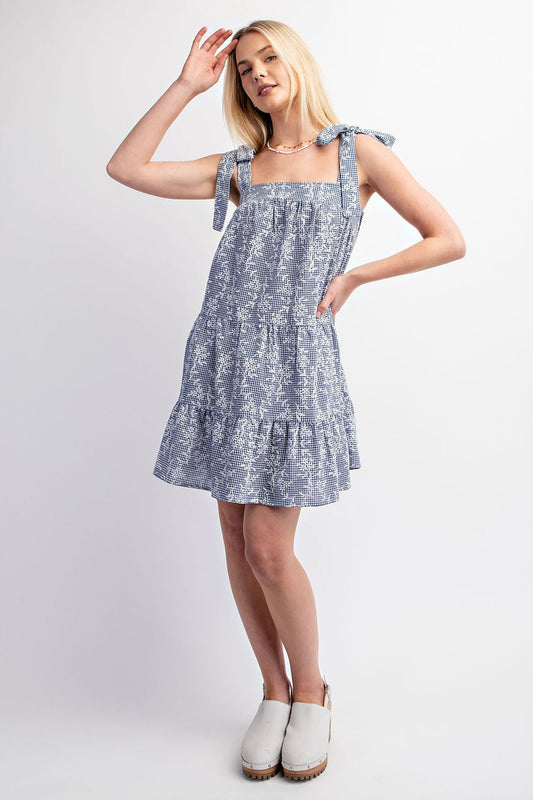 Blue Skies Dress - The Dragonfly Boutique