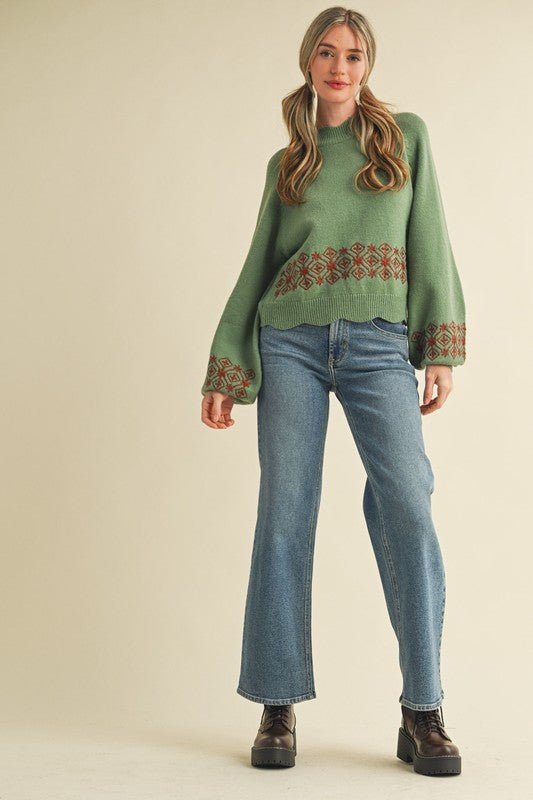 Bonfire Nights Sweater - The Dragonfly Boutique