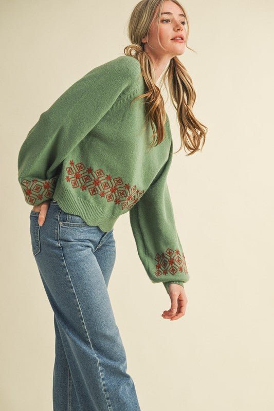 Bonfire Nights Sweater - The Dragonfly Boutique