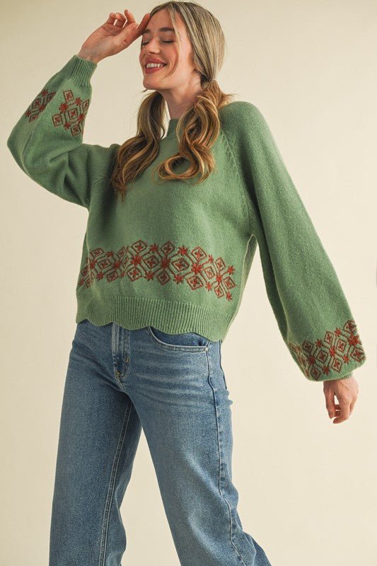 Bonfire Nights Sweater - The Dragonfly Boutique