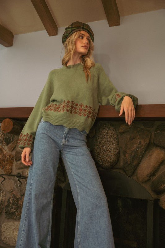 Bonfire Nights Sweater - The Dragonfly Boutique