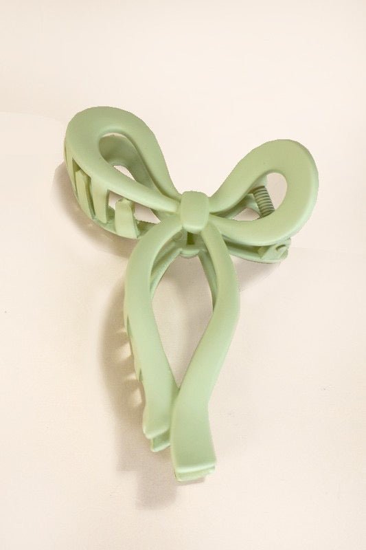 Bow Claw Clips - 2 Colors - The Dragonfly Boutique