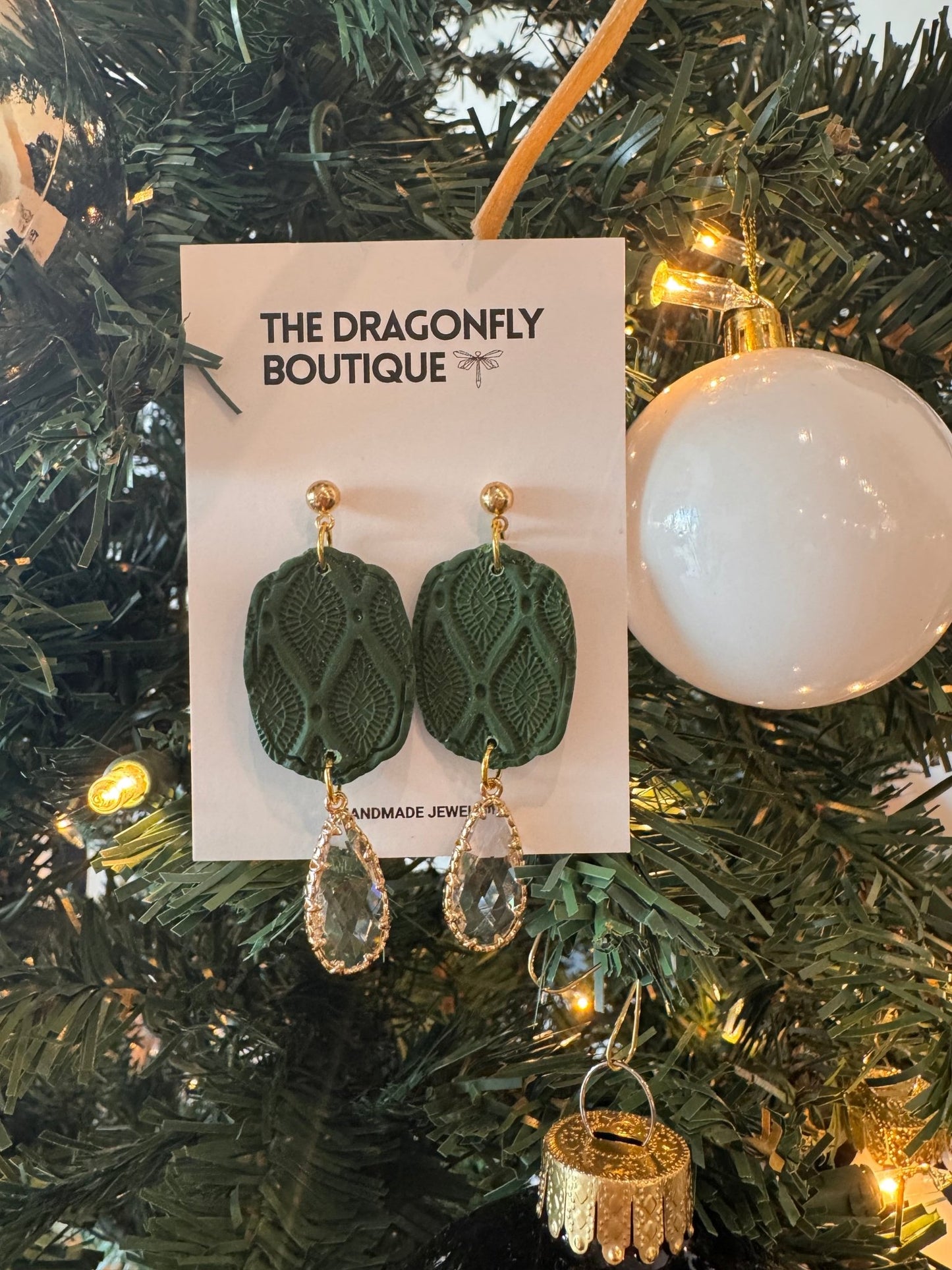 Christ Is Here Earring - The Dragonfly Boutique