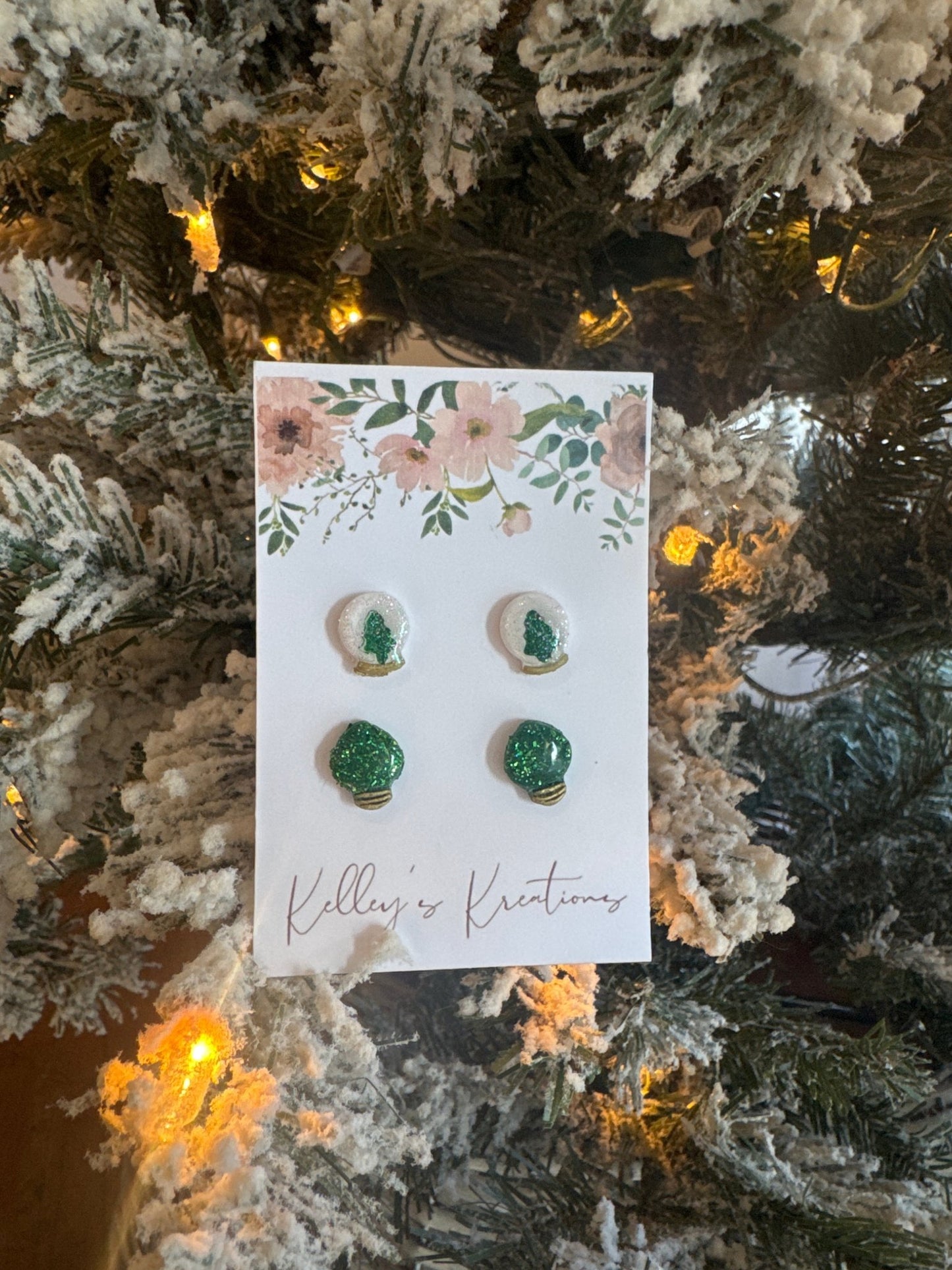 Christmas Stud Set - The Dragonfly Boutique